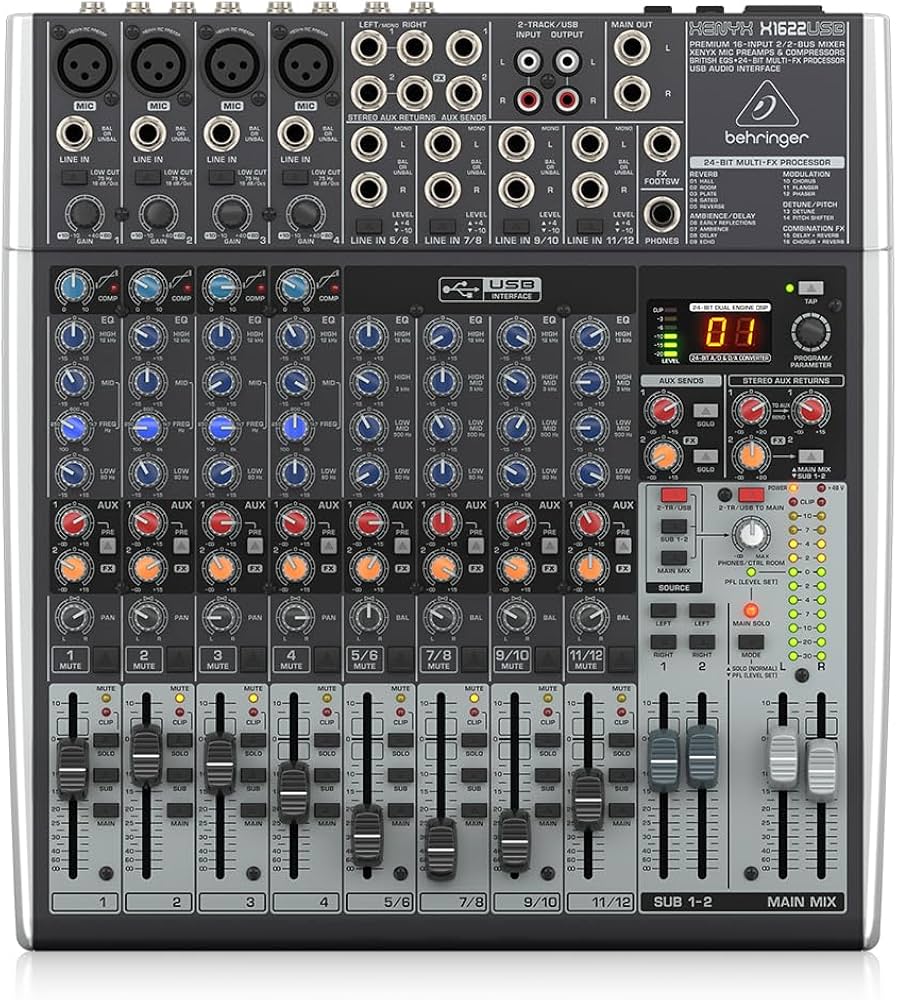 Behringer Xenyx X1622USB | Mengtafel