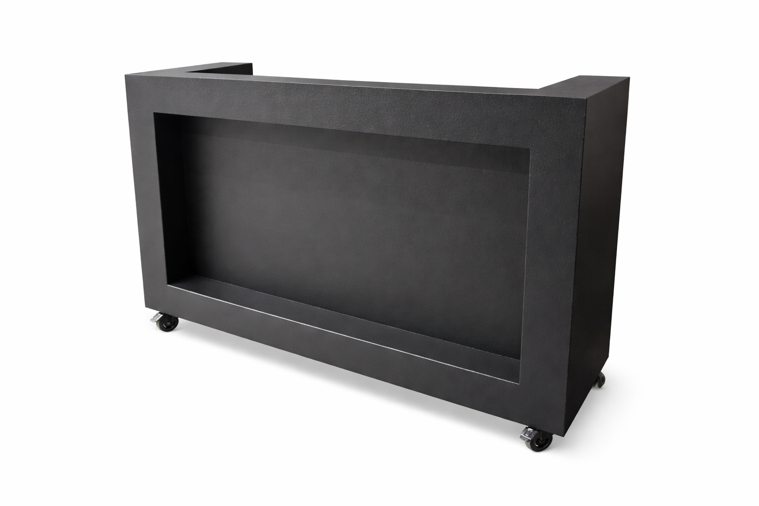 InHouse Rentals DJ Booth | Zwart