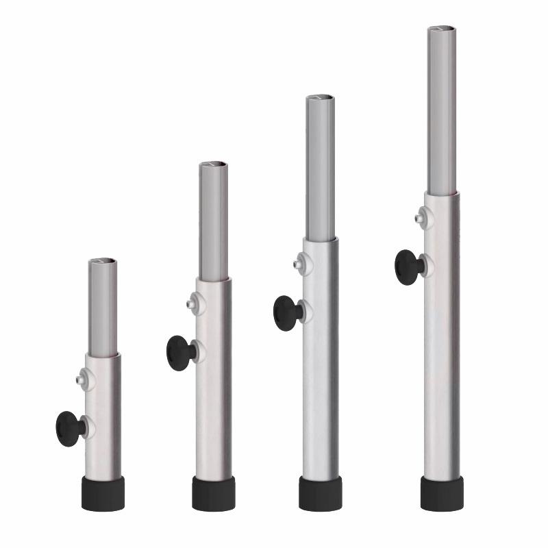 InHouse Rentals Podiumpoot Verstelbaar | 90-140 cm