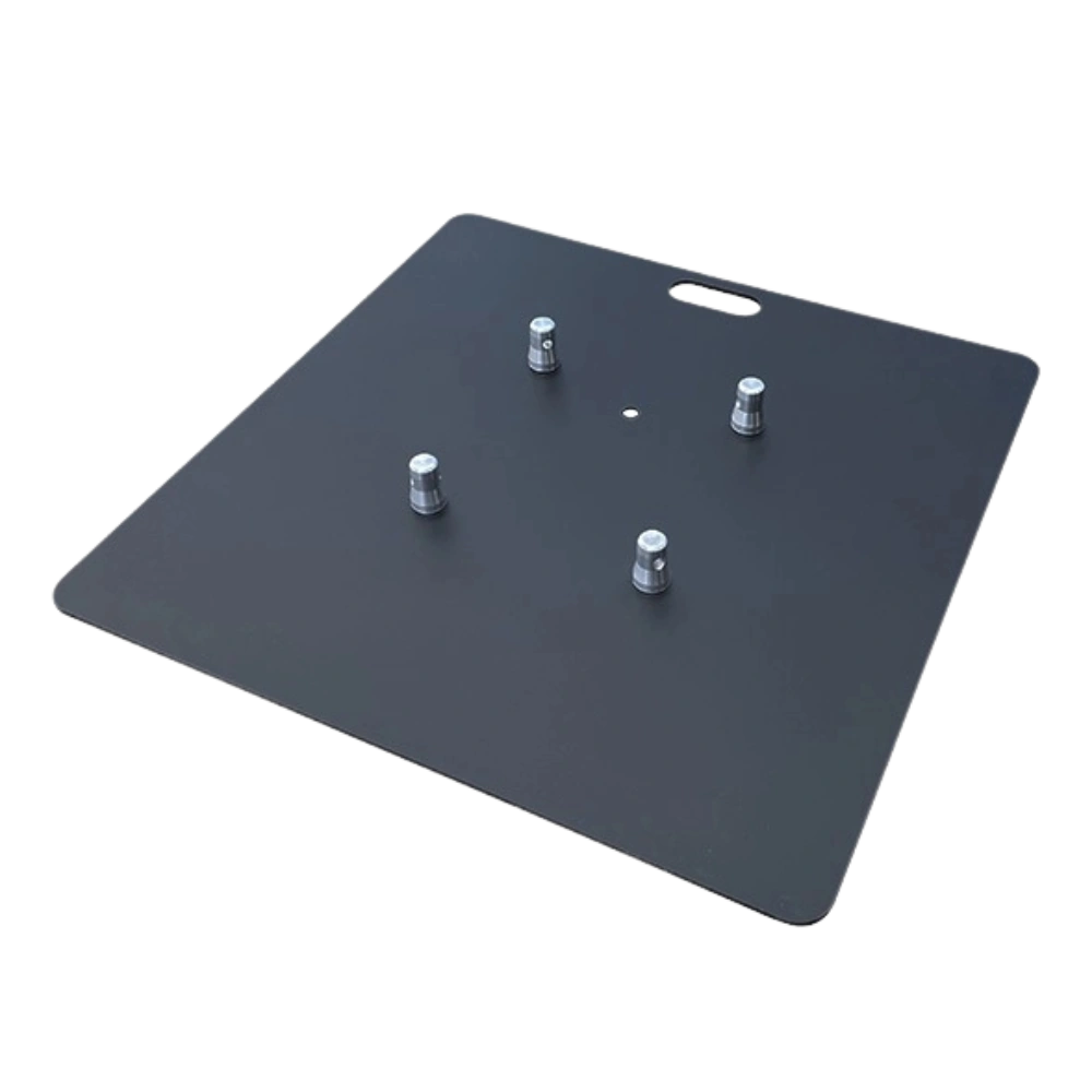 InHouse Rentals Baseplate Staal | 73x73 cm | Zwart