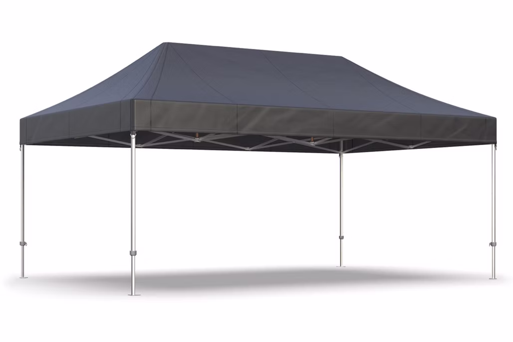 InHouse Rentals Easy-up tent | Zwart | 6x4 meter