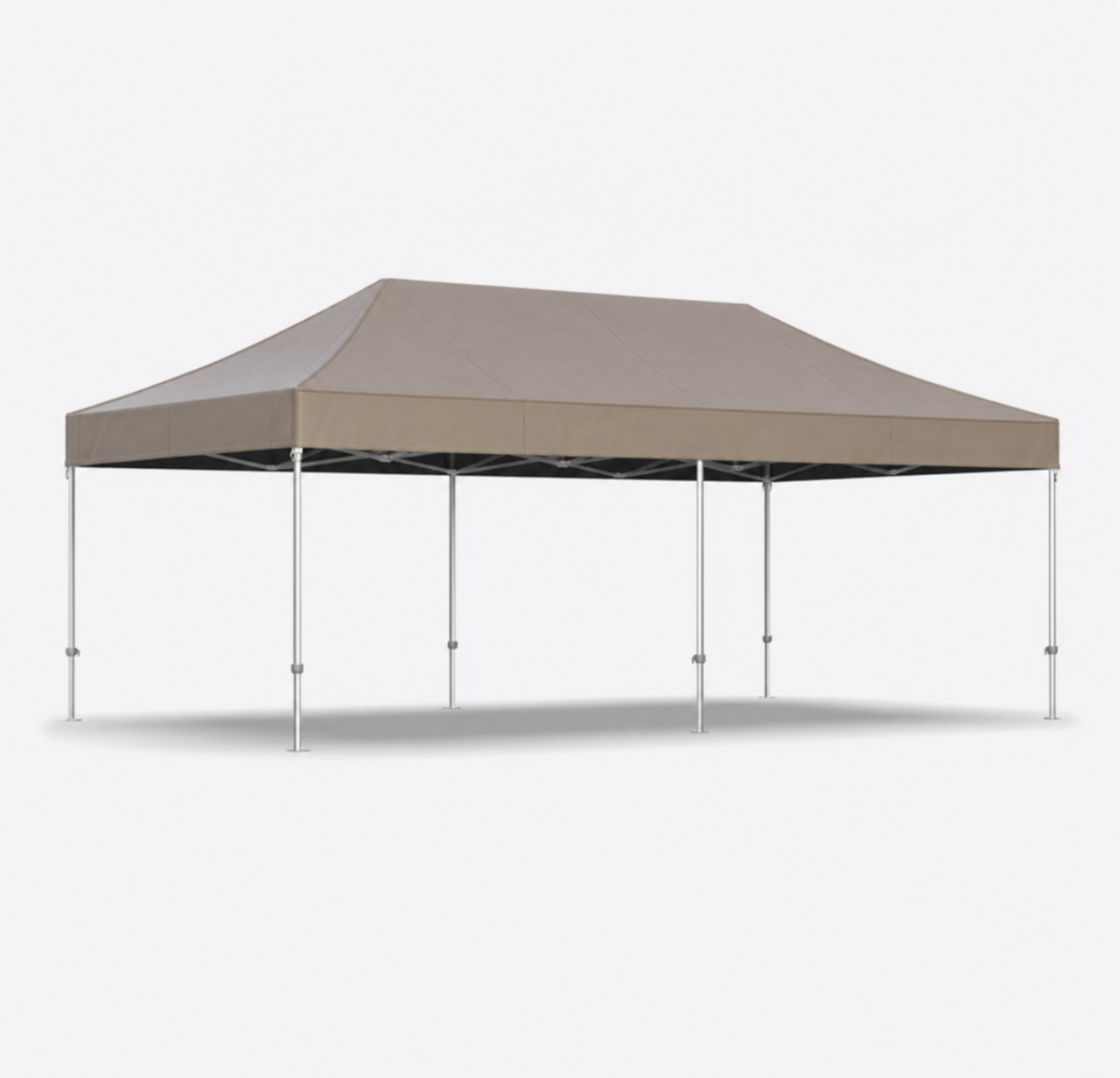 Easy-up tent | Woestijnzand | 8x4 meter